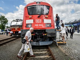 Lokomotiva 102 je urena pro soupravy NIM Express, které bude provozovat...