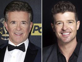 Alan Thicke a jeho syn Robin Thicke