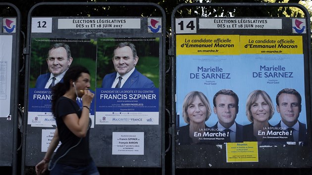 Francouzsk parlamentn volby. (18. 6. 2017)
