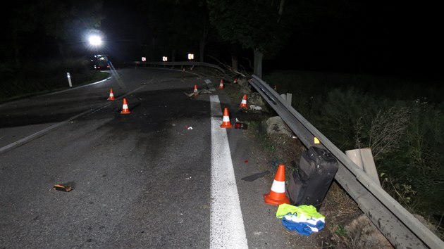 Nehodu u Dolnho Po idi nepeil. (15. 6. 2017)