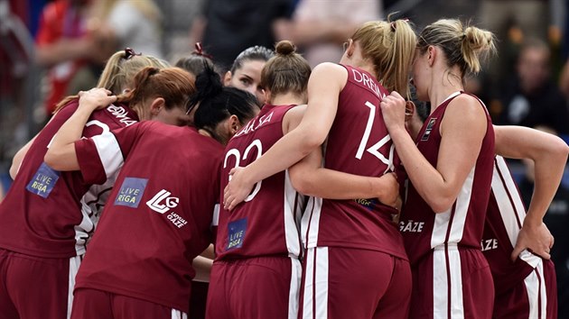 Lotysk basketbalistky slav vhru nad ernou Horou.