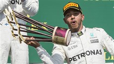 SPOKOJENÝ VÍTZ. Lewis Hamilton ovládl Velkou cenu Kanady.