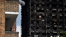 Vový dm Grenfell Tower eká po poáru demolice.