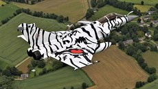 Letoun Rafale M z Flottille 11F francouzského námonictva na cviení Tiger Meet