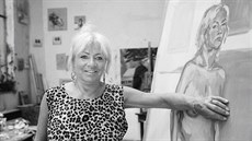 Modelka na pražské Akademii výtvarných umění Miroslava Čejková Modelka na pražské Akademii výtvarných umění Miroslava Čejková