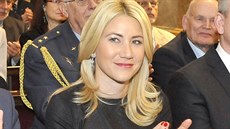 Brněnská radní za hnutí ANO Petra Rusňáková na snímku z ledna 2017 Brněnská radní za hnutí ANO Petra Rusňáková na snímku z ledna 2017