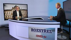 Volební lídr ČSSD Lubomír Zaorálek a šéfredaktor MF DNES Jaroslav Plesl v... Volební lídr ČSSD Lubomír Zaorálek a šéfredaktor MF DNES Jaroslav Plesl v...