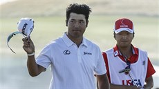 Hideki Macujama po finálovém kole US Open.