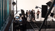 Thom Artway pi natáení klipu k písni In Your Mind