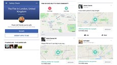 Facebook reaguje na požár domu v Londýně. Facebook reaguje na požár domu v Londýně.