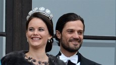 védská princezna Sofia a princ Carl Philip (Oslo, 9. kvtna 2017)