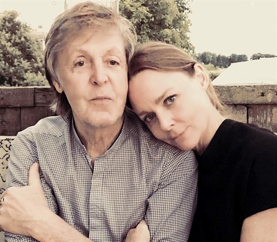Stella McCartney s otcem Paulem (2017)