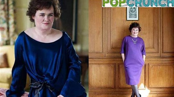 Susan Boyle v asopisu Harpers Bazaar (2009)