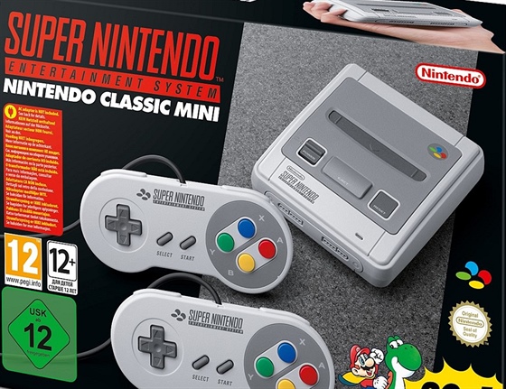 SNES Mini - evropská verze