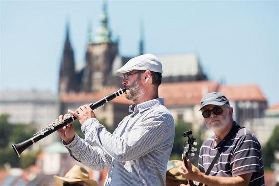 Busking v Praze (21.6.2017)