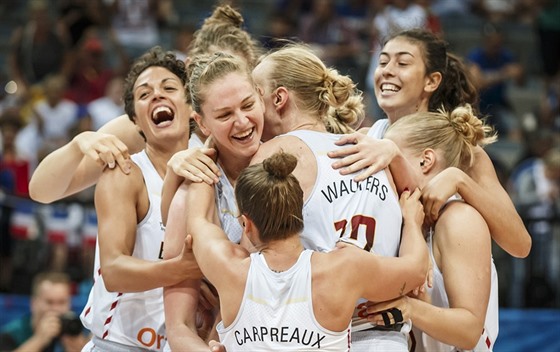 Belgické basketbalistky proly do semifinále mistrovství Evropy.