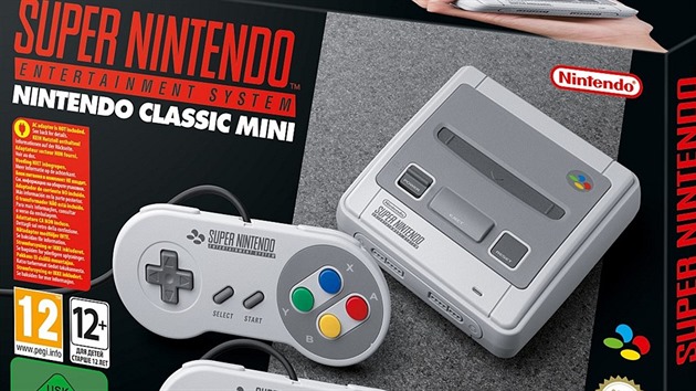 SNES Mini - evropská verze SNES Mini - evropská verze
