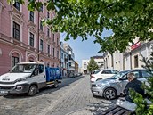Z Kanovnické ulice v Českých Budějovicích se má stát pěší zóna. Z Kanovnické ulice v Českých Budějovicích se má stát pěší zóna.