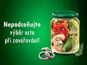 Nepodceňujte výběr octa při zavařování. Nepodceňujte výběr octa při zavařování.
