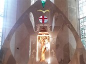 Kostel na Zelené Hoře u Nepomuku má nový oltář z nerezu. Kostel na Zelené Hoře u Nepomuku má nový oltář z nerezu.