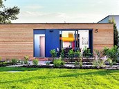 Modulární dřevostavba jako rekreační ubytování stojí v jihomoravských... Modulární dřevostavba jako rekreační ubytování stojí v jihomoravských...