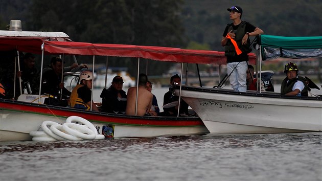 V Kolumbii se potopila typatrov vletn lo (25. ervna 2017).