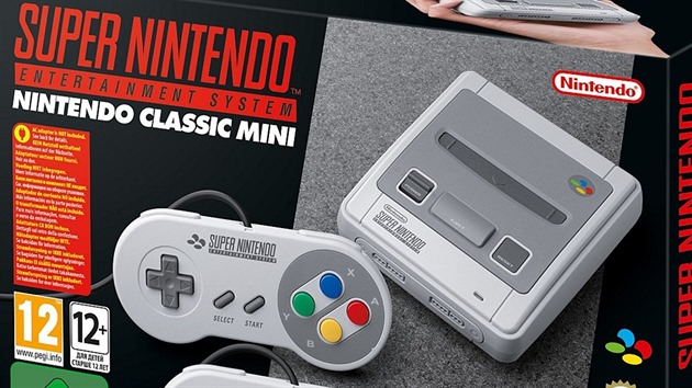 SNES Mini - evropská verze