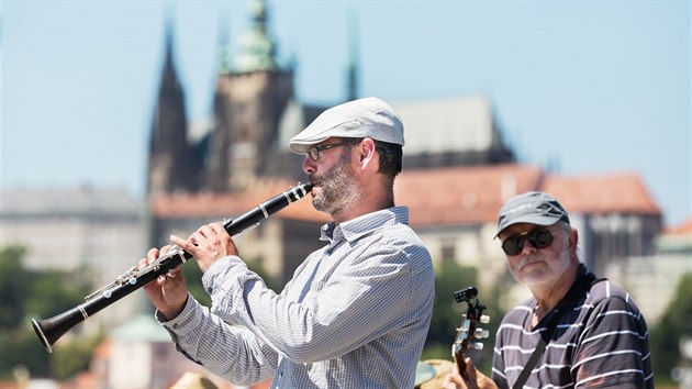 Busking v Praze (21.6.2017)