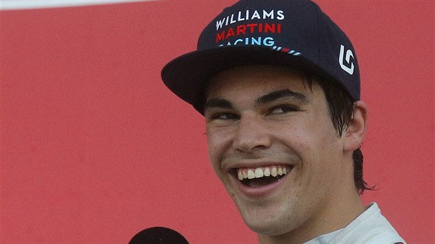 Lance Stroll z Williamsu dojel v Baku tet.