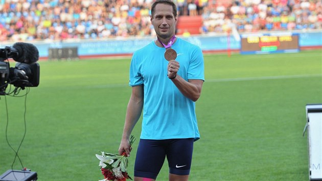 Otpa Vtzslav Vesel dostal na Zlat trete bronzovou olympijskou medaili z Londna.