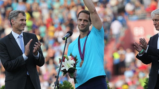 Otpa Vtzslav Vesel dostal na Zlat trete bronzovou olympijskou medaili z Londna.