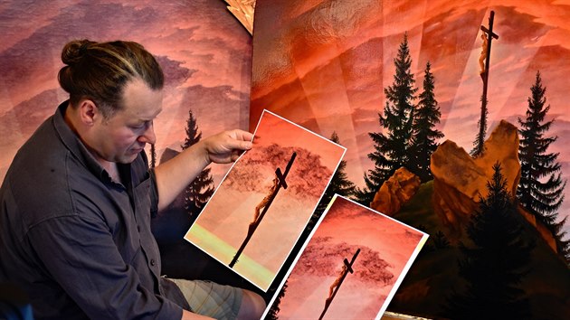 Kopie obrazu K v horch, kterou vytv  Andr Bytomski.