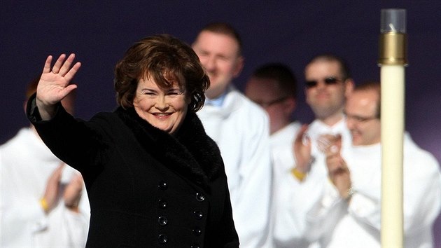 Susan Boyle se splnil sen pot, co v Britnii zazpvala papei (2010).