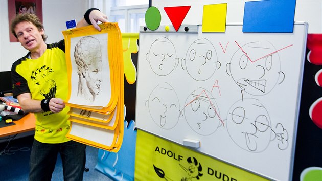 V poslednch letech sklz Adolf Dudek spchy se svou kreslskou show.