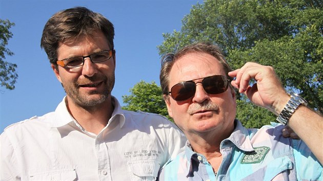 Michal Janak a jeho otec Petr Janak
