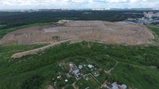 Obří skládka na okraji města Balašicha (23. června 2017) Obří skládka na okraji města Balašicha (23. června 2017)