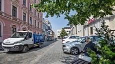 Z Kanovnické ulice v Českých Budějovicích se má stát pěší zóna. Z Kanovnické ulice v Českých Budějovicích se má stát pěší zóna.