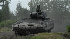 Obrnnec Puma bhem armádních test na Libavé