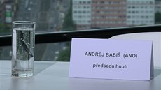 Místo připravené v diskuzním pořadu ČT pro Andreje Babiše (ANO) zůstalo volné... Místo připravené v diskuzním pořadu ČT pro Andreje Babiše (ANO) zůstalo volné...