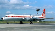 Postupně dostaly nové zbarvení také ostatní stroje, Iljušiny Il-18 samozřejmě... Postupně dostaly nové zbarvení také ostatní stroje, Iljušiny Il-18 samozřejmě...