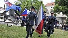 Otevení muzea RAF na zámku v Polici.