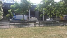 Policie uzavřela část Hlavního nádraží (21.6.2017). Policie uzavřela část Hlavního nádraží (21.6.2017).