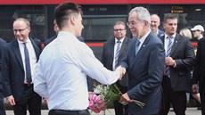 Píjezd rakouského prezidenta Alexandera Van der Bellena do Prahy  (26. ervna...