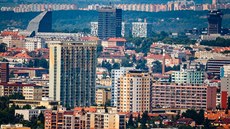 Tradiční sbírka nepřehlédnutelných budov, které jsou v Praze vidět skoro... Tradiční sbírka nepřehlédnutelných budov, které jsou v Praze vidět skoro...