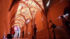 Křížová chodba biskupského Zdíkova paláce v Olomouci nabízí neobvyklou... Křížová chodba biskupského Zdíkova paláce v Olomouci nabízí neobvyklou...