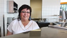 Daniela Machalová, vedoucí jídelny v Olomouci-Hejčíně, jež denně vaří pro školy... Daniela Machalová, vedoucí jídelny v Olomouci-Hejčíně, jež denně vaří pro školy...