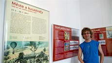 Kurátor aktuální lounské výstavy Martin Vostřel. Kurátor aktuální lounské výstavy Martin Vostřel.