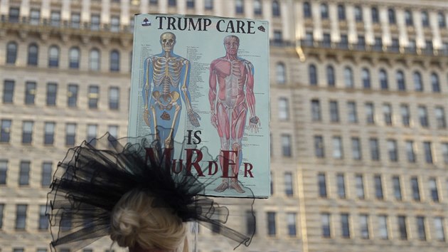 Protest proti ruen Obamacare (27. ervna 2017)