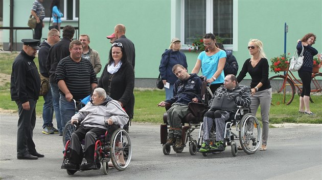 Nvtva prezidenta esk republiky Miloe Zemana v Hemanov, Vesnici roku 2017 Kraje Vysoina. Pro mstn velik udlost.