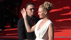 Uma Thurmanová na červeném koberci (Karlovy Vary, 30. června 2017) Uma Thurmanová na červeném koberci (Karlovy Vary, 30. června 2017)